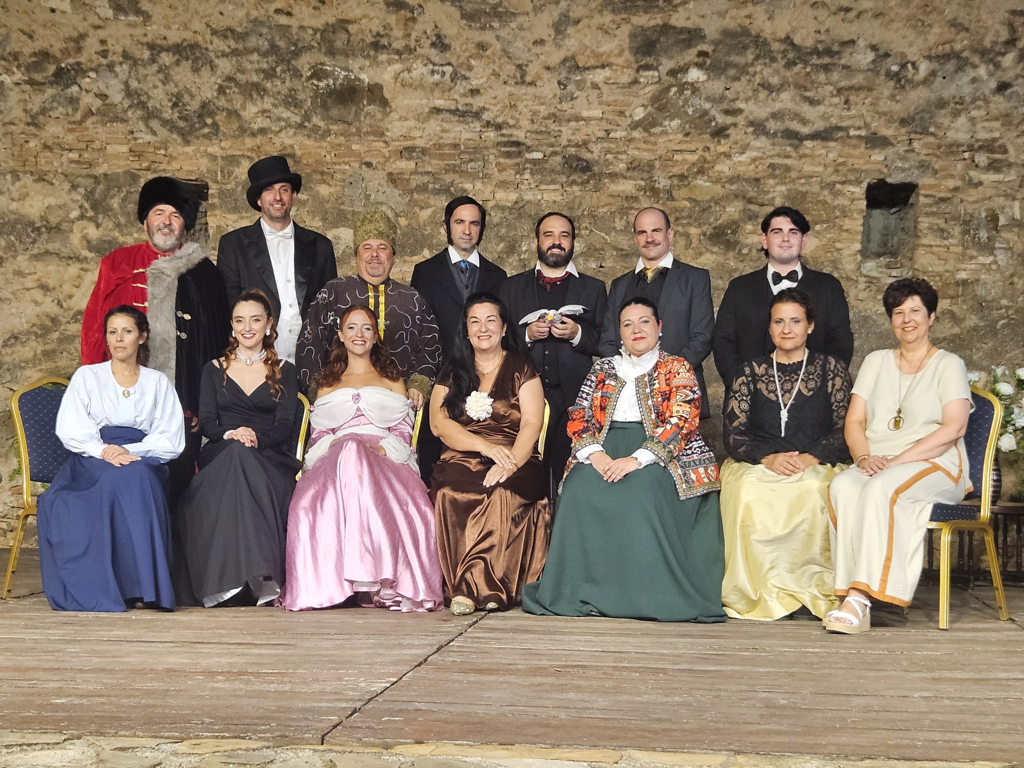 Elenco de Una cita con Chejov en el Castillo de Gibralfaro
